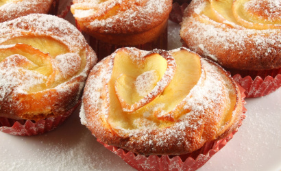 Jablkovo-škoricové muffiny