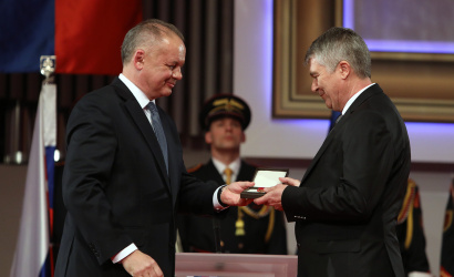 Prezident Kiska udelil vyznamenania aj Dunajskostredčanom