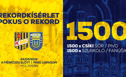Pivo Csíki sör zdarma pre 1500 dobrovoľníkov!