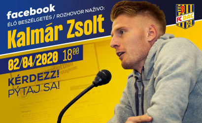 Živý online chat so Zsoltom Kalmárom na Facebooku