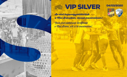  VIP Silver menu na pohárovom zápase DAC-Poprad