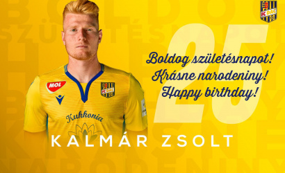 Narodeniny: Zsolt Kalmár má dnes 25!