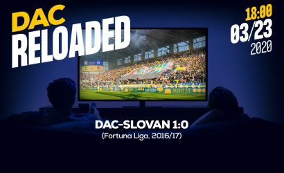 Link na sledovanie zápasu DAC-Slovan (1:0)