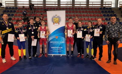 Päť zlatých medailí na slovenských majstrovstvách juniorov vo voľnom štýle!