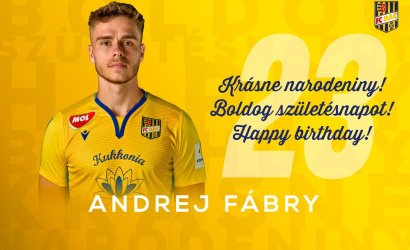 Narodeniny: Andrej Fábry má dnes 23!