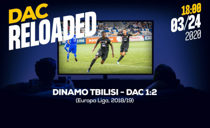 Link na sledovanie zápasu Dinamo Tbilisi-DAC (1:2)