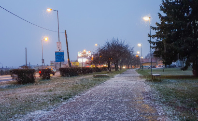 Odpratávanie snehu v Dunajskej Strede