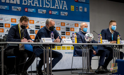 Tlačová konferencia po zápase Slovan-DAC (3:1)