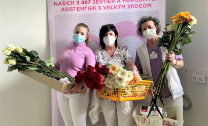 Nemocnica Svet zdravia v Dunajskej Strede obdarovala svoje zamestnankyne