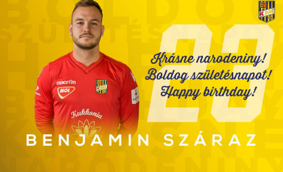 Narodeniny: Benjamin Száraz má dnes 23!