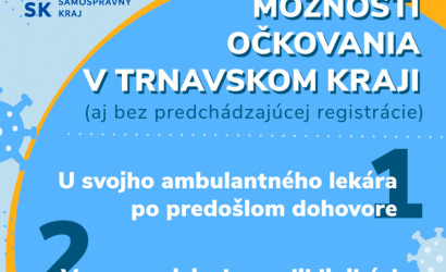 Možnosti očkovania v Trnavskom kraji (aktuálny k 27.9.2021)