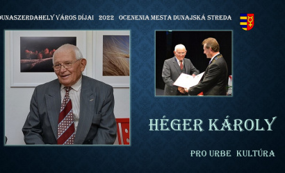 Novým držiteľom ceny Pro Urbe sa stal Karol Héger