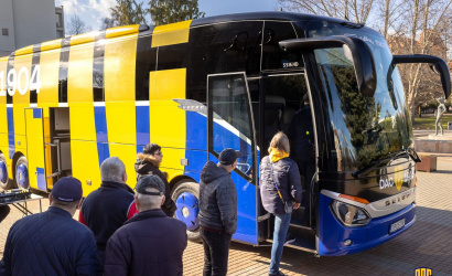 Video: Prvý deň nového klubového autobusu