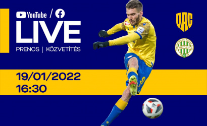 Link na živý prenos z prípravného stretnutia DAC-Ferencváros