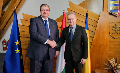 Veľvyslanec Csaba Balogh na návšteve v Dunajskej Strede