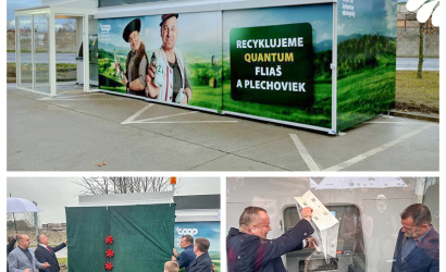 Prvý najrýchlejší zálohový automat na Slovensku je v COOP Jednote! 