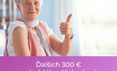 Všetci dôchodcovia dostanú mimoriadny príspevok vo výške 300 eur