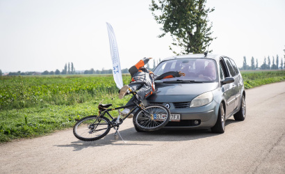  TTSK: Župa zrealizovala prvý slovenský crash test auta s bicyklom 