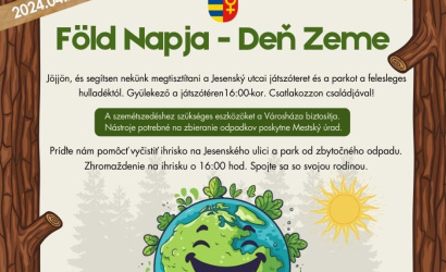 Deň Zeme 2024: Príďte pomôcť vyčistiť ihrisko na Jesenského ulici