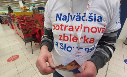 Charitatívna zbierka Charity a Tesca