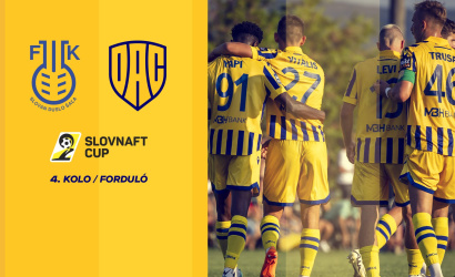 DAC v 4. kole Slovnaft Cupu cestuje do Šale