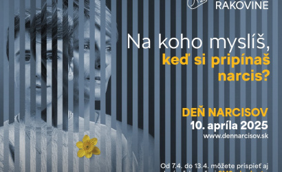 Deň narcisov – 10. apríla: Aj naše mesto sa zapája
