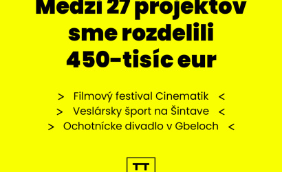 TTSK: Župa rozdelí 450-tisíc eur medzi výnimočné projekty. Podporu z Fondu na rozvoj Trnavského kraja získalo 27 iniciatív