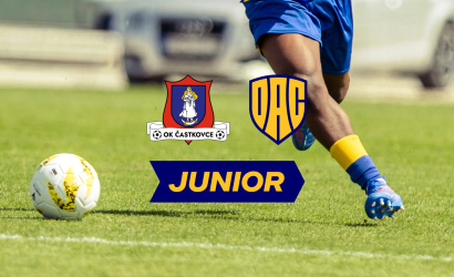 Pred zápasom Častkovce – DAC 1904 Junior