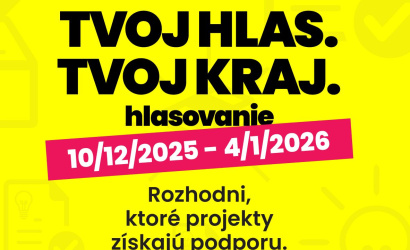 Župný participatívny rozpočet: Obyvatelia majú po siedmykrát možnosť rozhodnúť o podpore užitočných projektov