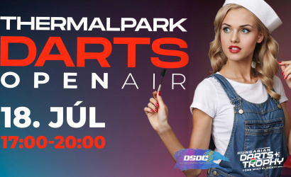 Leto, kúpalisko a šípky? Prichádza prvý Thermalpark Darts Open Air turnaj!