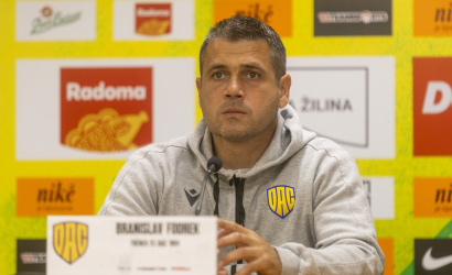 Tlačová konferencia po zápase Žilina - DAC 1904 (0:1)