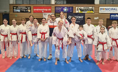 Karate Klub IPPON : dva turnaje, množstvo medailí