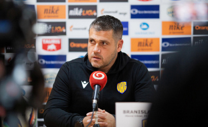 Tlačová konferencia po zápase Ružomberok - DAC 1904 (0:1)