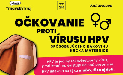 Trnavská župa opäť prináša užitočné očkovanie proti vírusu HPV