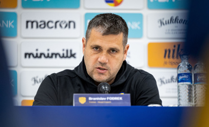 Tlačová konferencia po zápase DAC 1904 - Slovan (0:3)