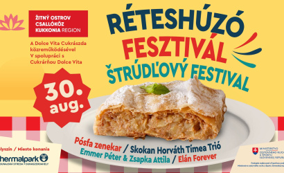 Thermalpark zahalí vôňa štrúdle