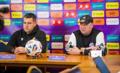 Tlačová konferencia po zápase Komárno - DAC 1904 (2:2)