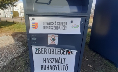 Do Dunajskej Stredy prichádzajú nové kontajnery na odev odolnejšie voči vandalizmu 