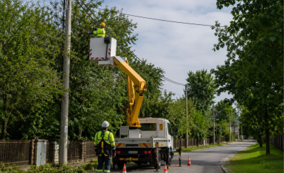 Oznámenie: rez konárov stromov v blízkosti elektrického vedenia
