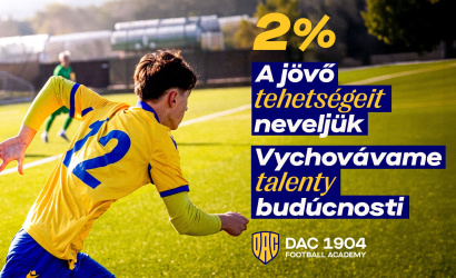 Venujte 2 % z vašej dane na podporu mladých talentov DAC!