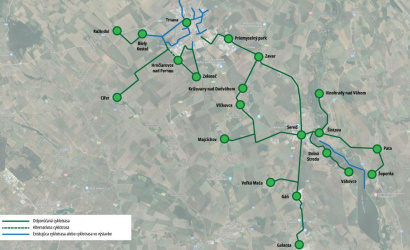 Cyklotrasa medzi Trnavou a Hrnčiarovcami bude pokračovať, Trnavská župa súťaží projektanta