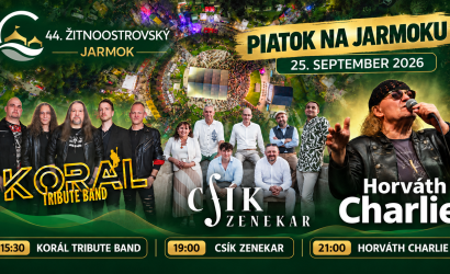 Zdravie, rodinné zážitky a Charlie – piatok na jarmoku prinesie bohatý program