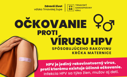 TTSK: Jesenné očkovanie proti vírusu HPV