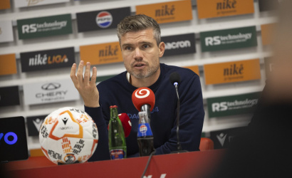Tlačová konferencia po zápase Trenčín - DAC 1904 (1:4)