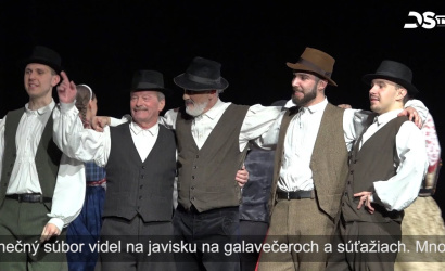 Embedded thumbnail for Súbor ľudového tanca Csallóközi predstavil plody svojej celoročnej práce