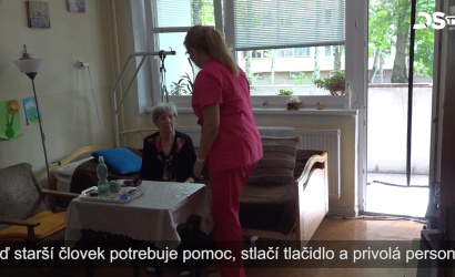 Embedded thumbnail for V budove zariadenia pre seniorov už funguje nový signalizačný systém