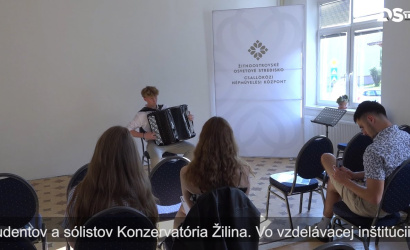 Embedded thumbnail for Akordeónový festival ponúkol tri kultúrne podujatia a jeden majstrovský kurz