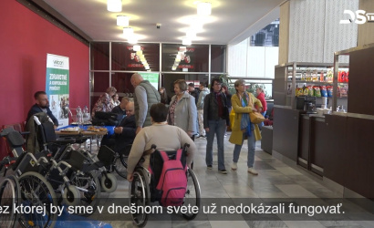 Embedded thumbnail for Podujatie upriamuje pozornosť verejnosti na ľudí žijúcich so zdravotným znevýhodnením