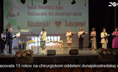 Embedded thumbnail for Pri príležitosti svetového dňa boli ocenené zdravotné sestry a ošetrovatelia