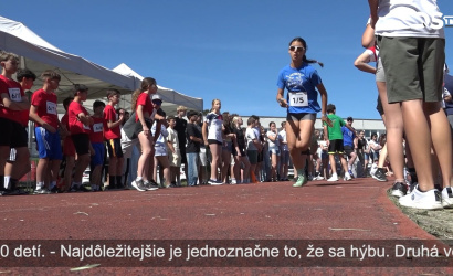 Embedded thumbnail for Tímy zo šiestich škôl absolvovali maratón v štafetovom behu 